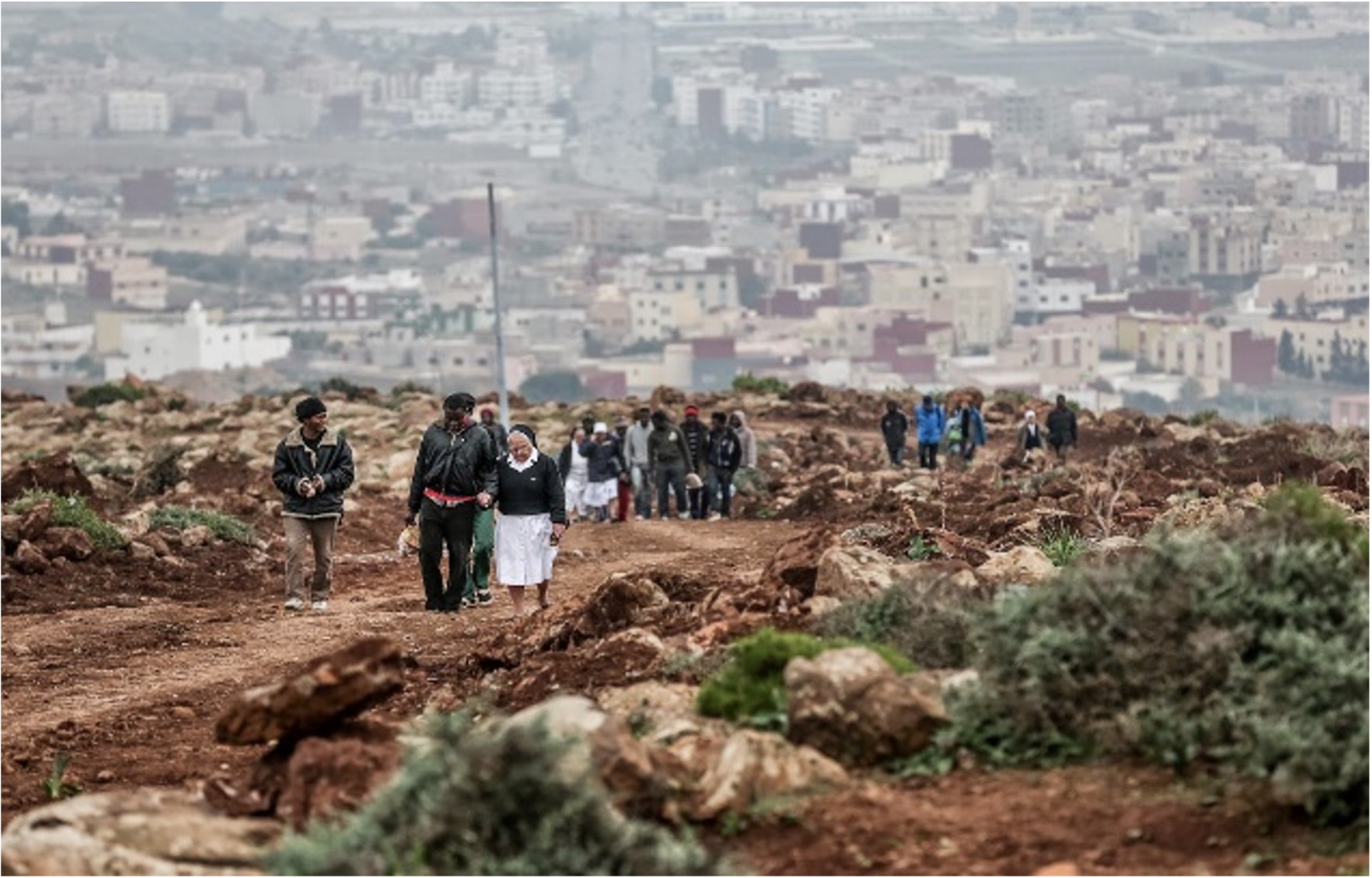 Mejora de la condiciones de vida y del estado de salud de las personas migrantes en la región del oriental de Marruecos