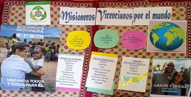 Misioneros Vicencianos por el mundo. COVIDE-AMVE. BURGOS