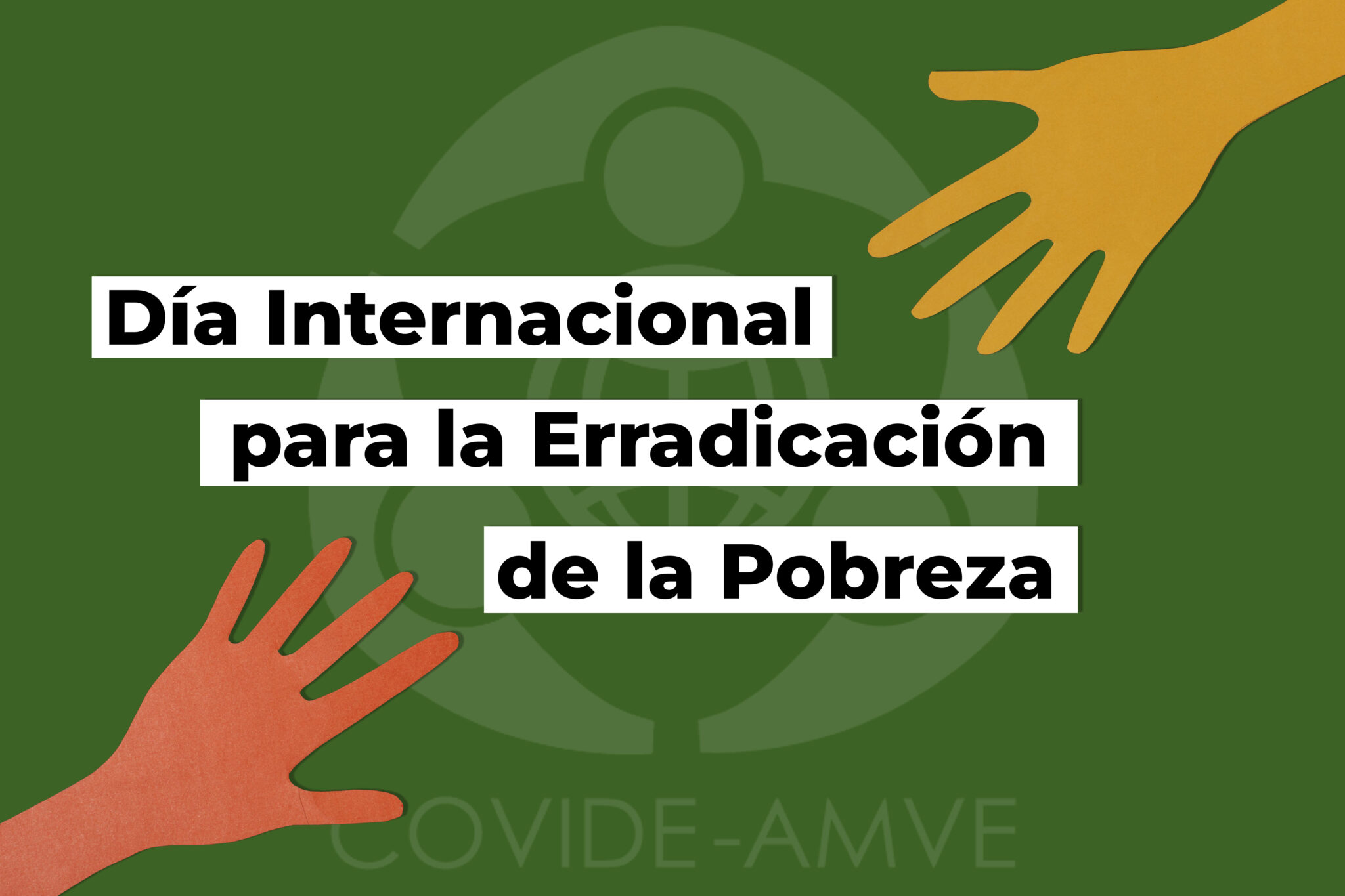 Día Internacional Para La Erradicación De La Pobreza 2024. - Covide ...